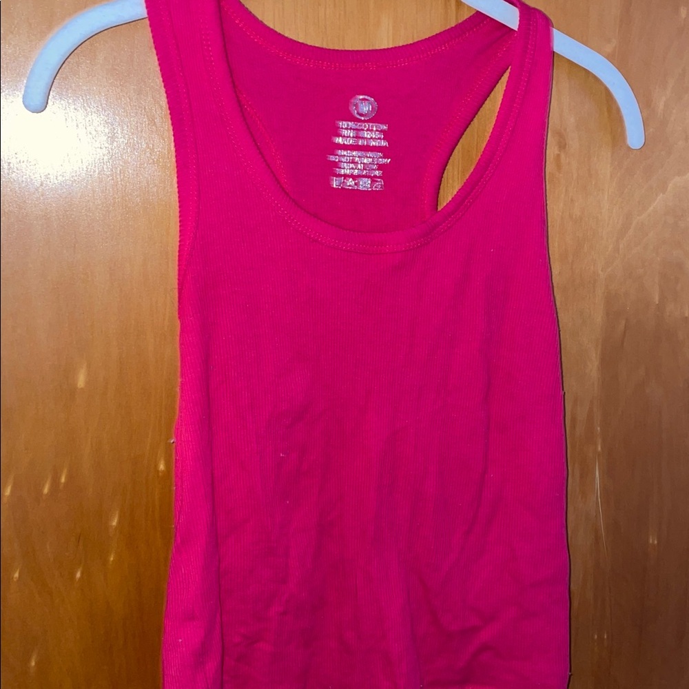 Hot Pink Ribbed Tank 🩷 - Picture 7 of 10